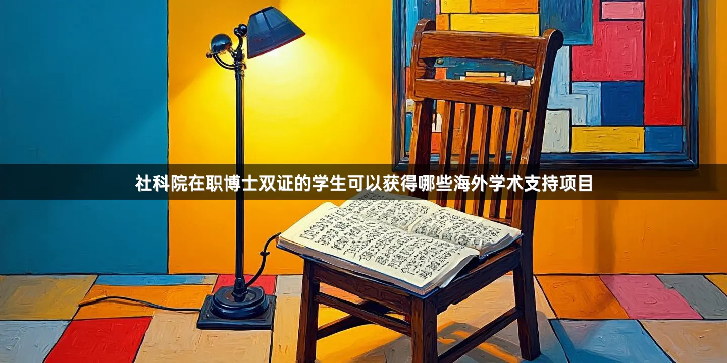 社科院在职博士双证的学生可以获得哪些海外学术支持项目