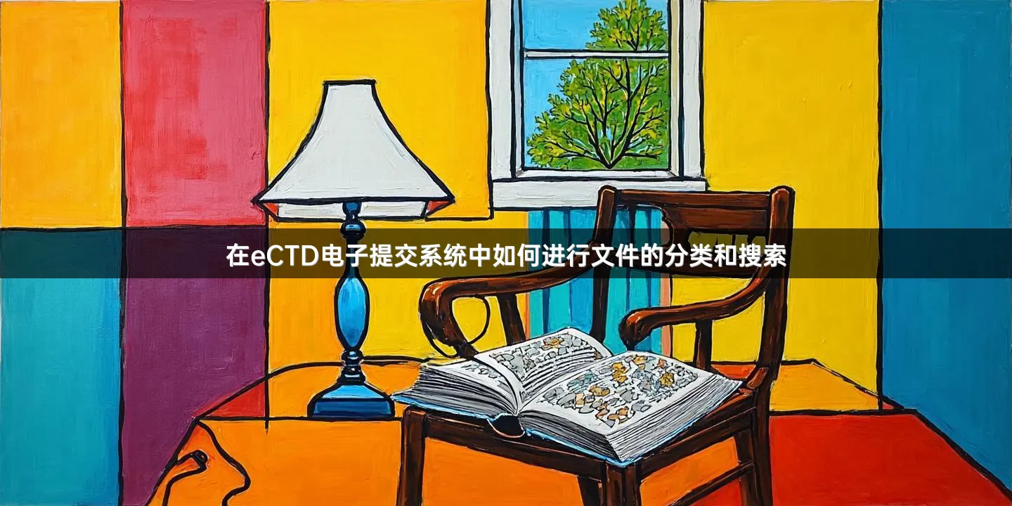 在eCTD电子提交系统中如何进行文件的分类和搜索