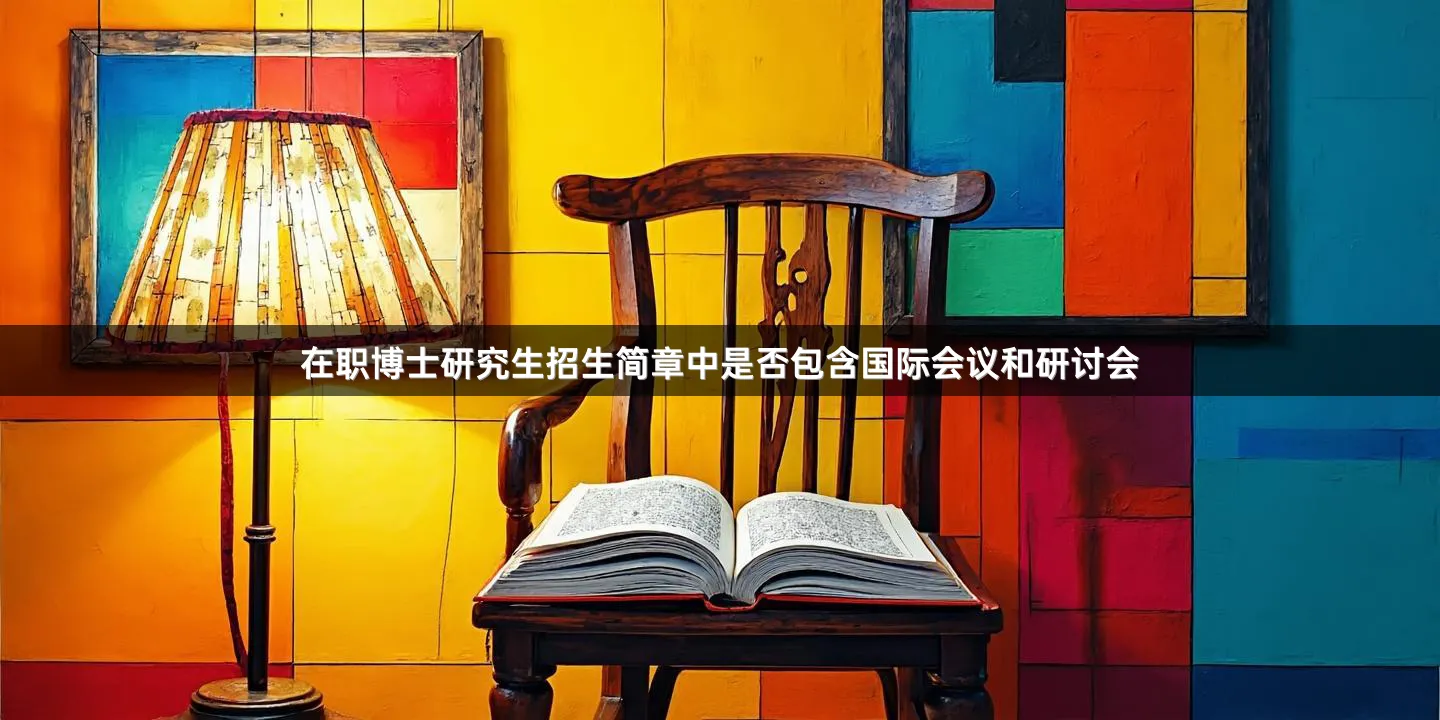 在职博士研究生招生简章中是否包含国际会议和研讨会