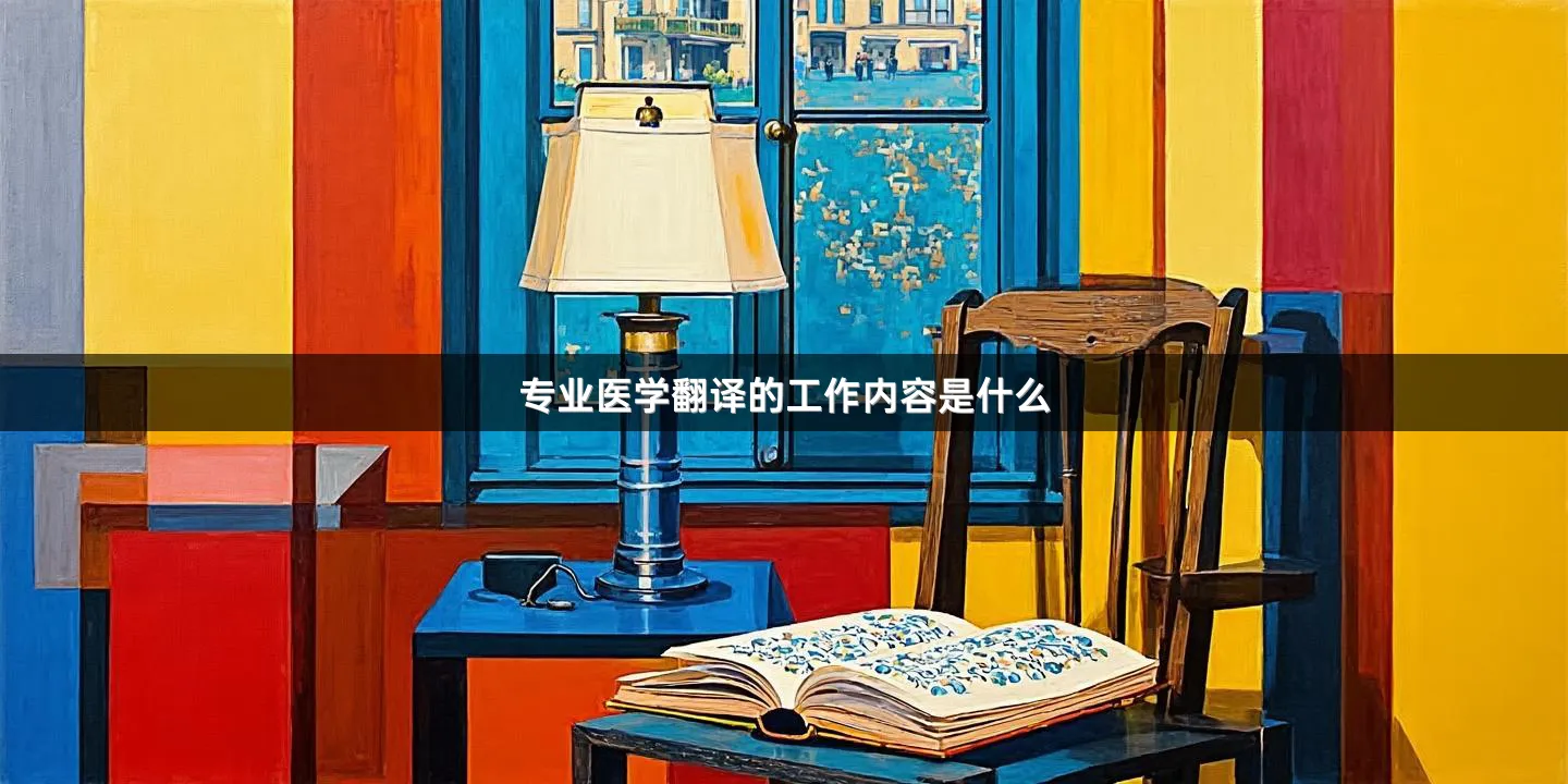 專業(yè)醫(yī)學(xué)翻譯的工作內(nèi)容是什么