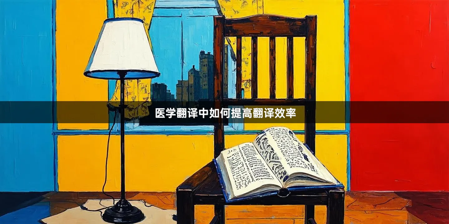 医学翻译中如何提高翻译效率