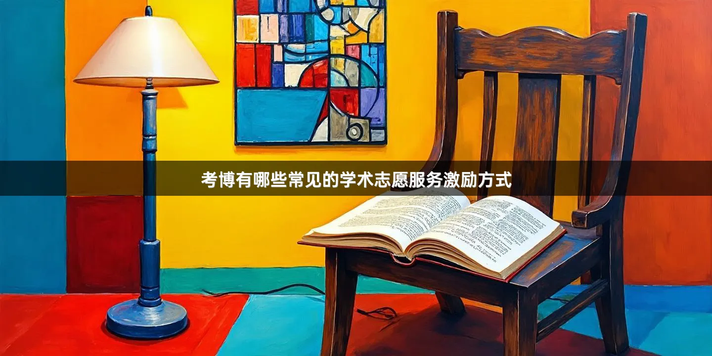 考博有哪些常见的学术志愿服务激励方式