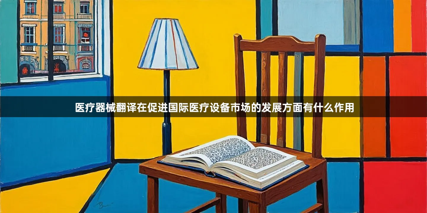 医疗器械翻译在促进国际医疗设备市场的发展方面有什么作用