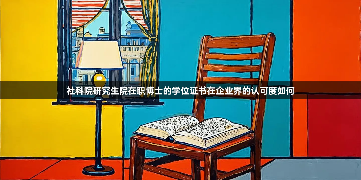 社科院研究生院在职博士的学位证书在企业界的认可度如何