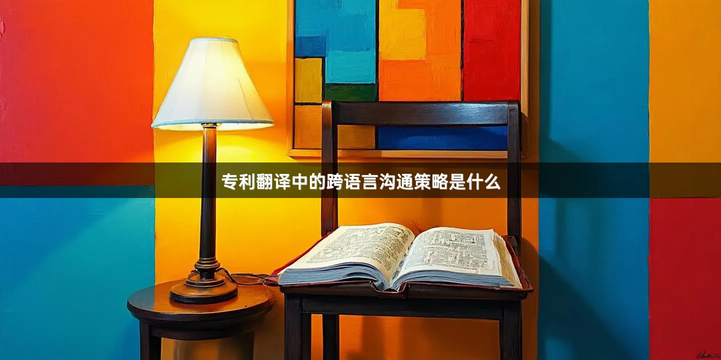 专利翻译中的跨语言沟通策略是什么