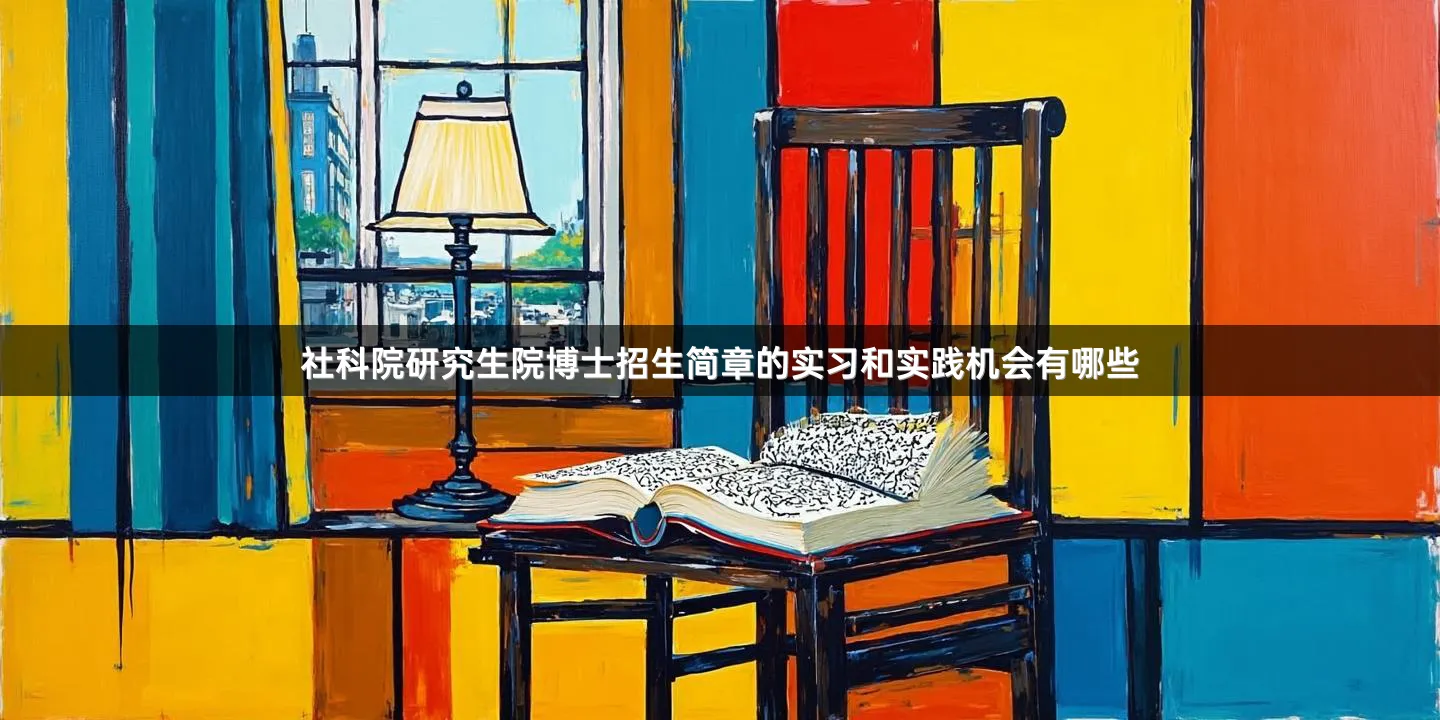 社科院研究生院博士招生简章的实习和实践机会有哪些