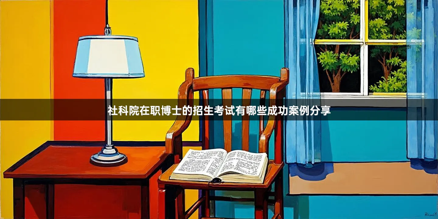 社科院在职博士的招生考试有哪些成功案例分享