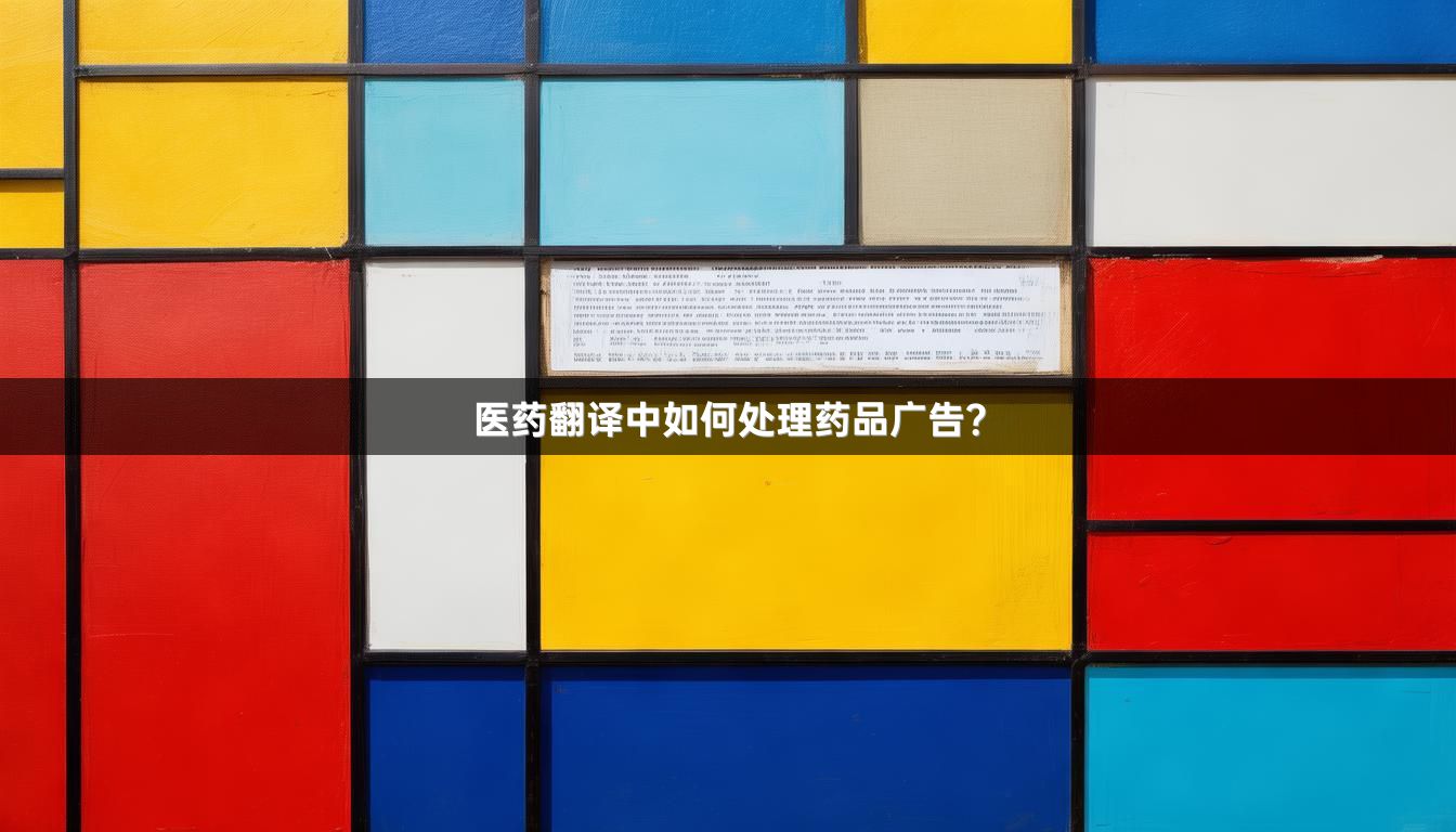 医药翻译中如何处理药品广告？