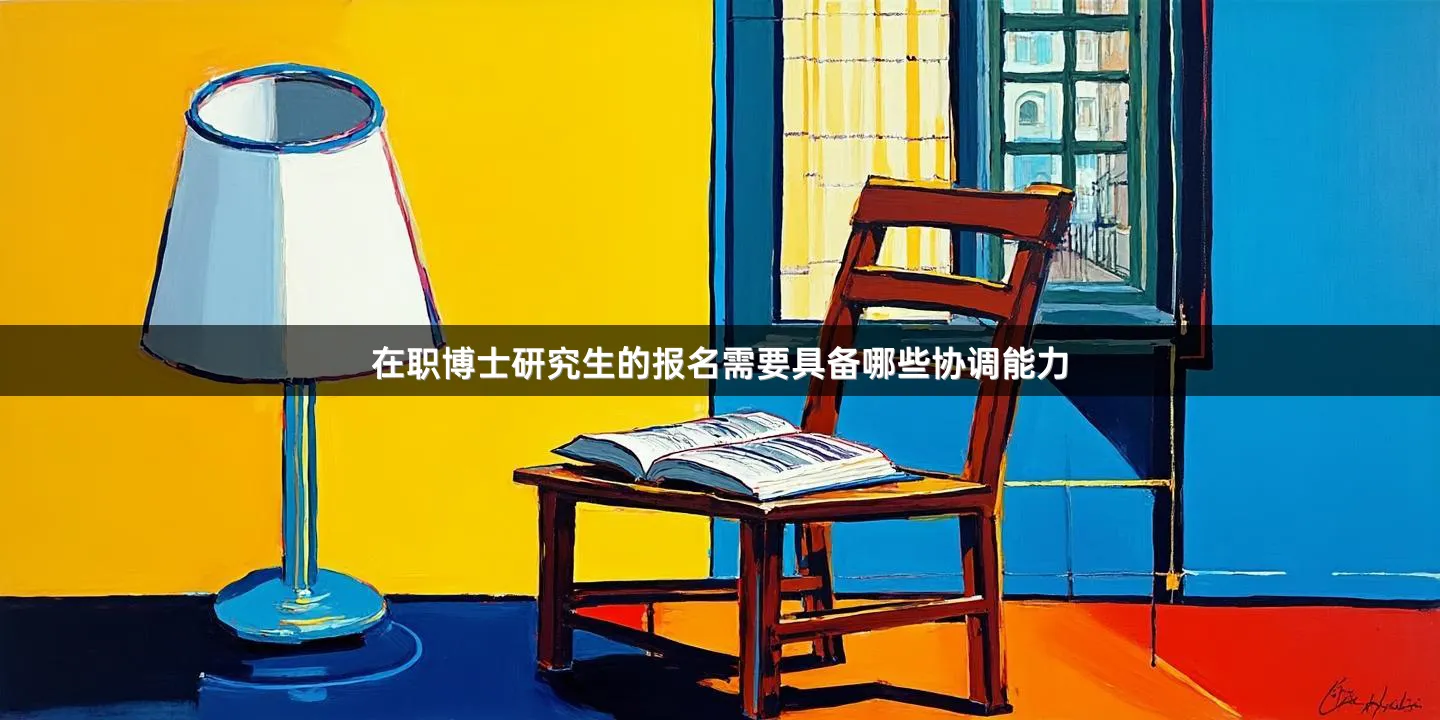 在职博士研究生的报名需要具备哪些协调能力