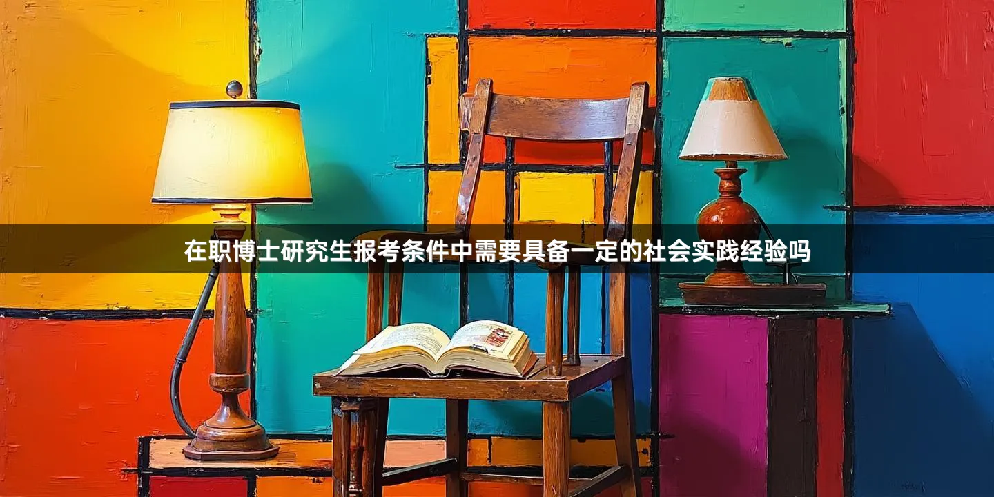 在职博士研究生报考条件中需要具备一定的社会实践经验吗