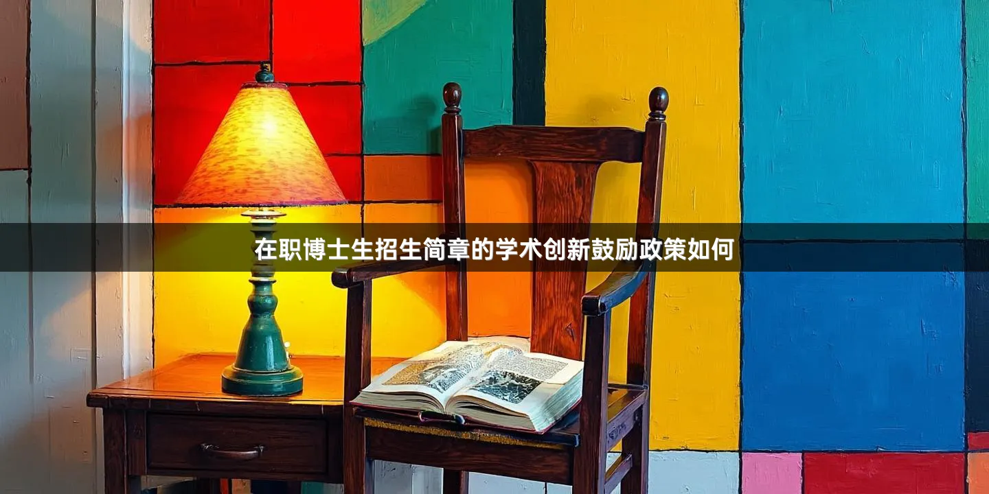 在职博士生招生简章的学术创新鼓励政策如何