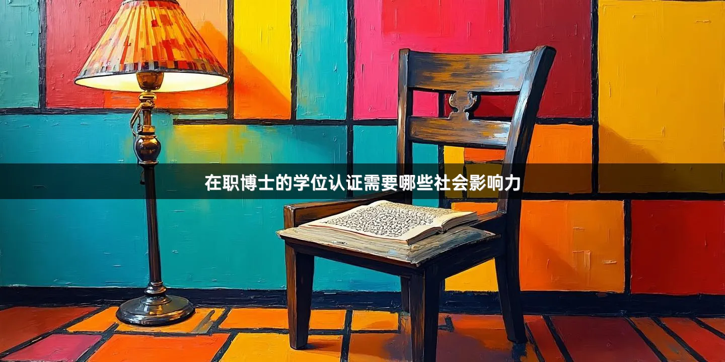 在职博士的学位认证需要哪些社会影响力