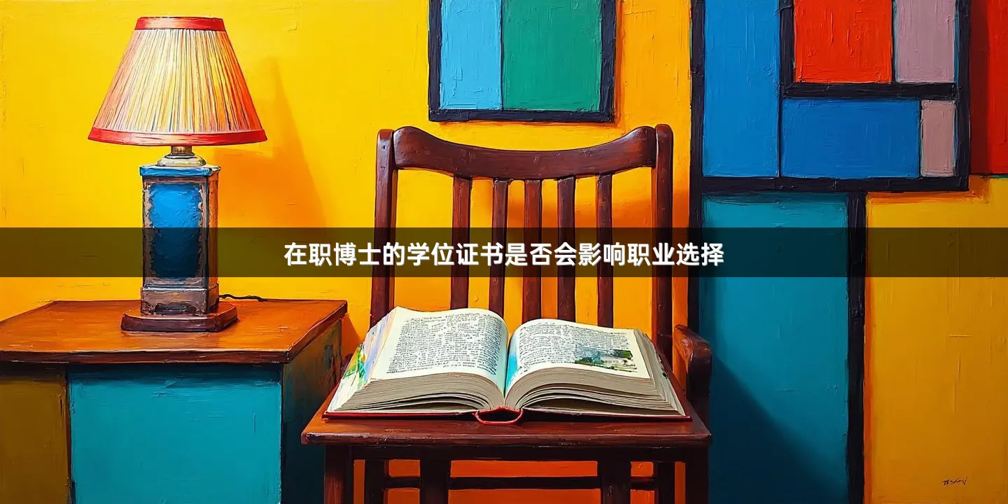 在职博士的学位证书是否会影响职业选择