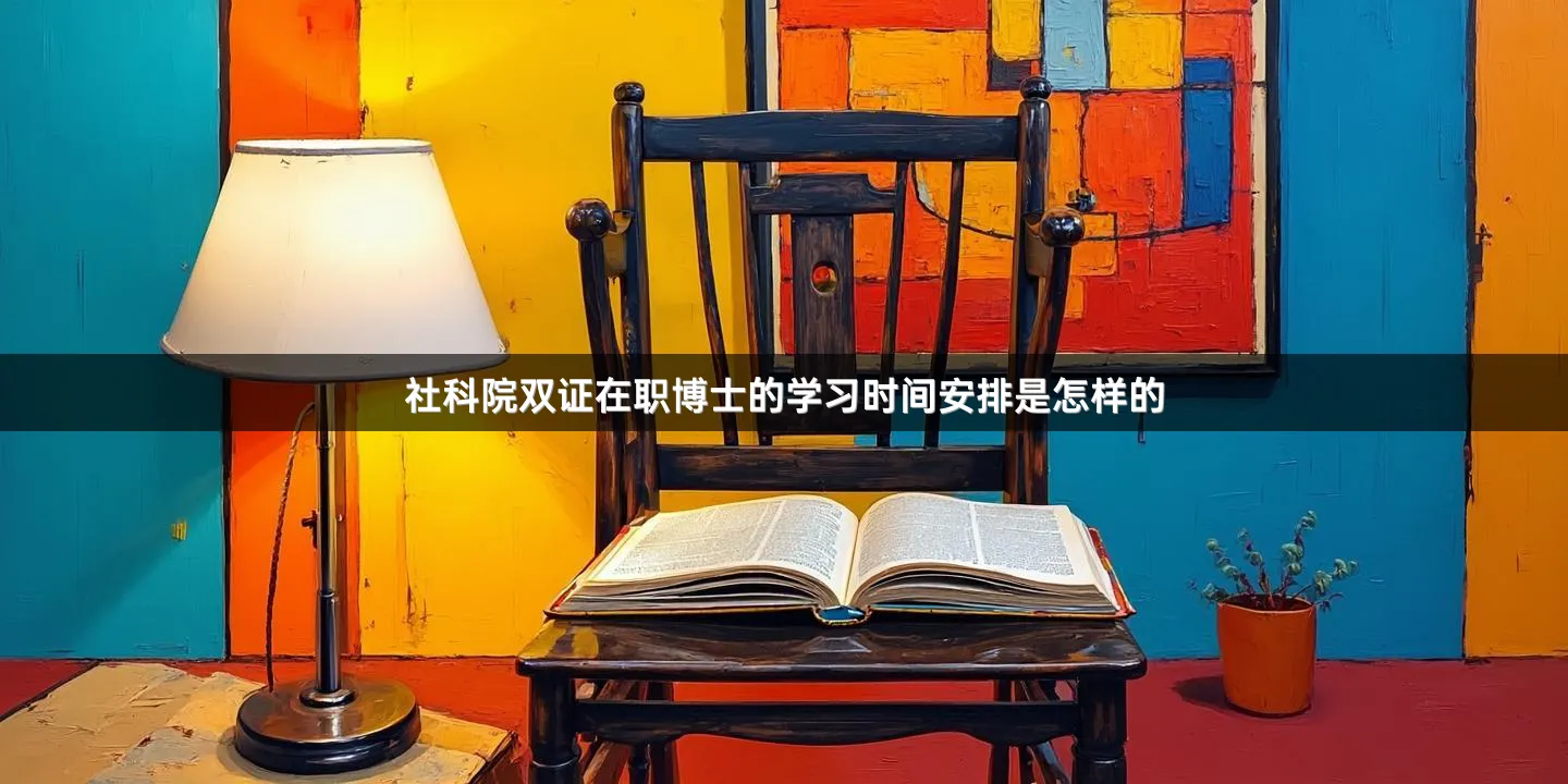 社科院双证在职博士的学习时间安排是怎样的