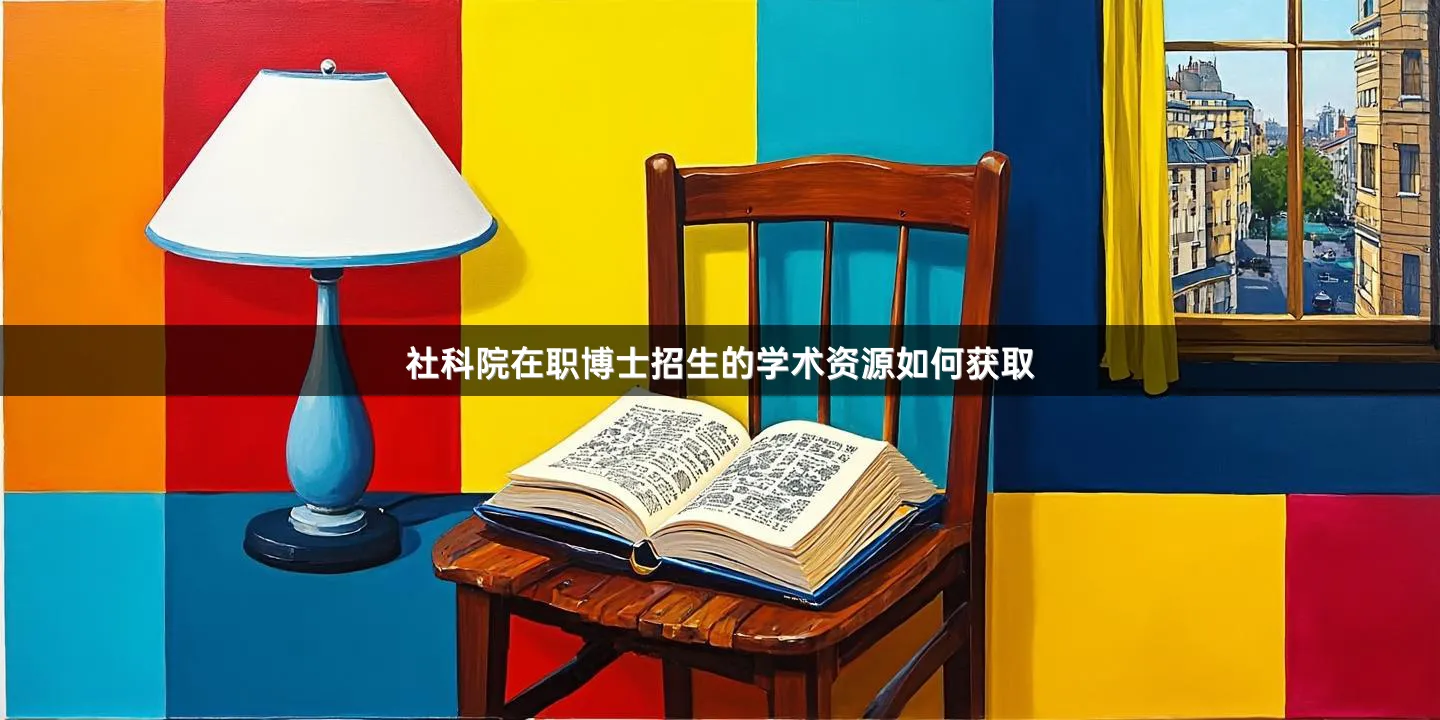 社科院在职博士招生的学术资源如何获取