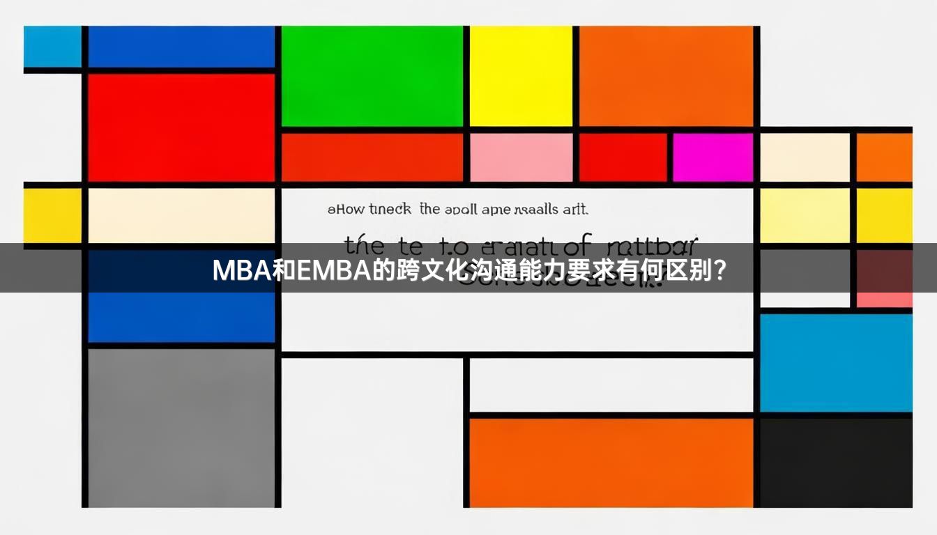 MBA和EMBA的跨文化沟通能力要求有何区别？